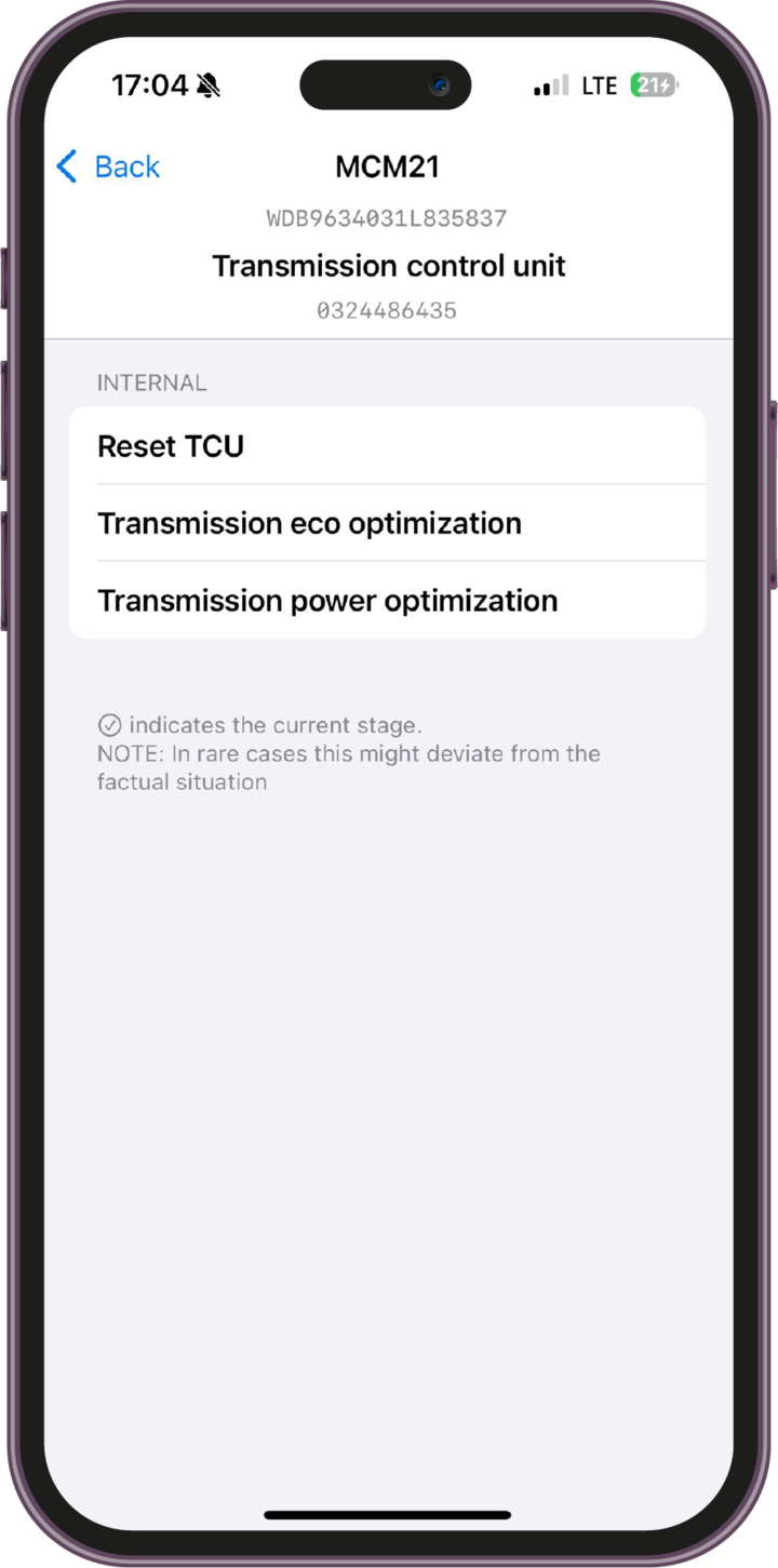 schaknat app flash transmission