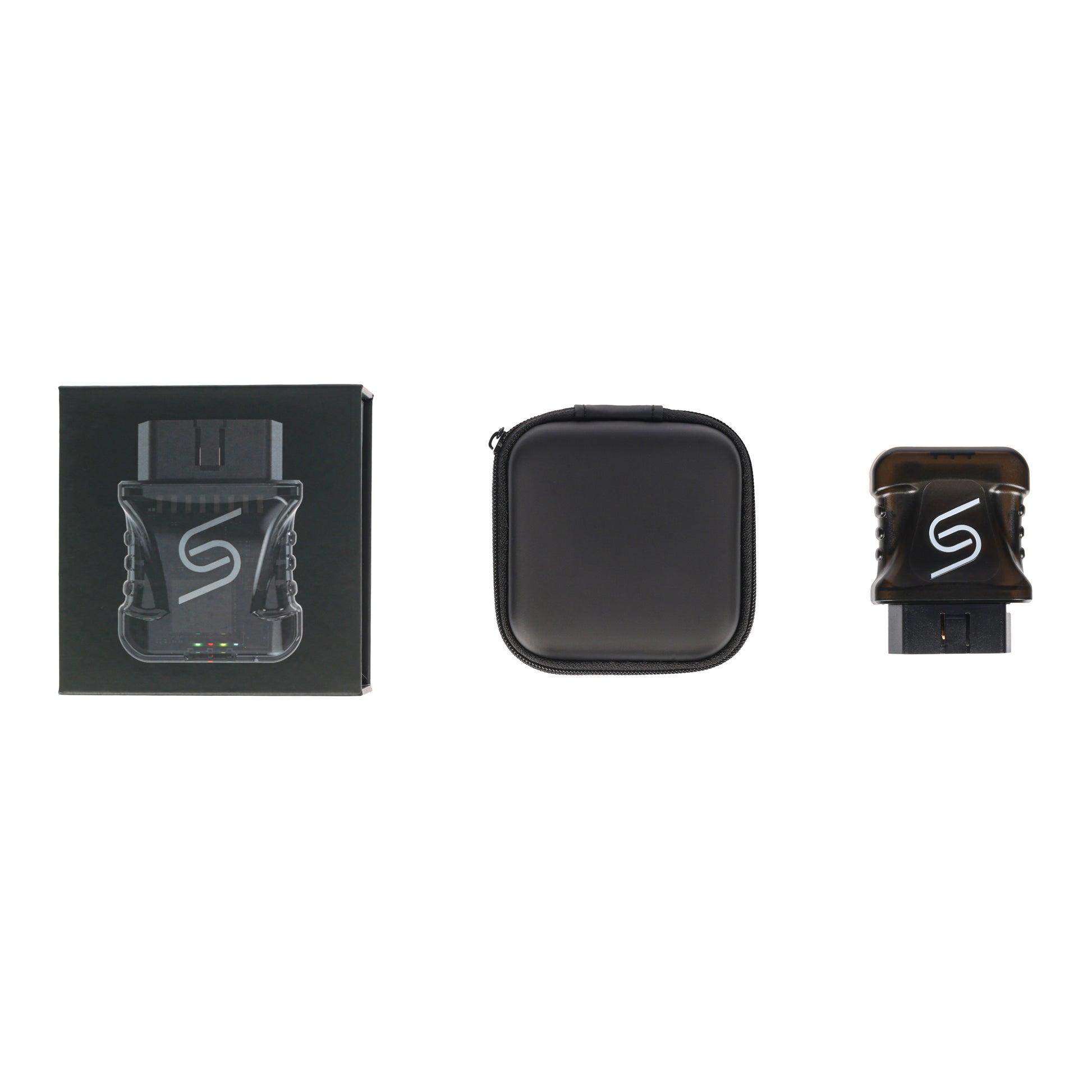 schaknat dongle, package and box closed thrid angle