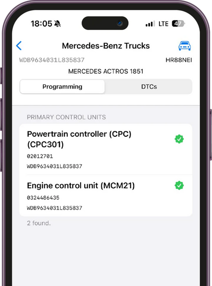 schaknat motor chiptuning app screenshot