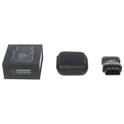 schaknat dongle, package and box closed second angle